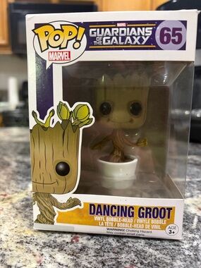 Funko Pop! Guardians of the Galaxy Dancing Groot - Brown, Green, White